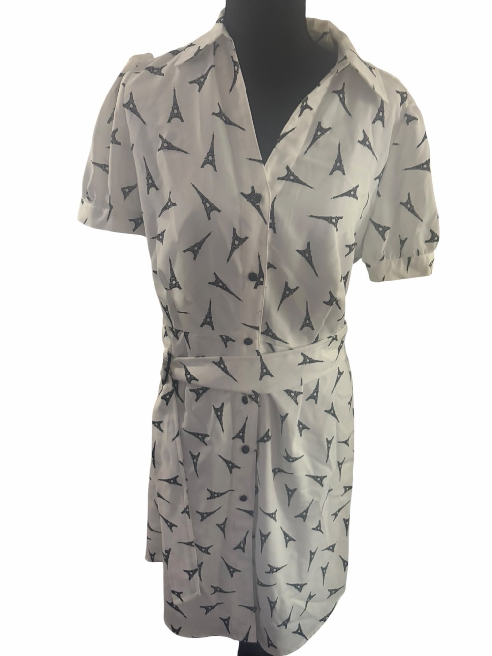 Karl Lagerfeld Eiffel Tower Dress size small new with tags